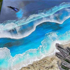 Панно на стену с морским пейзажем