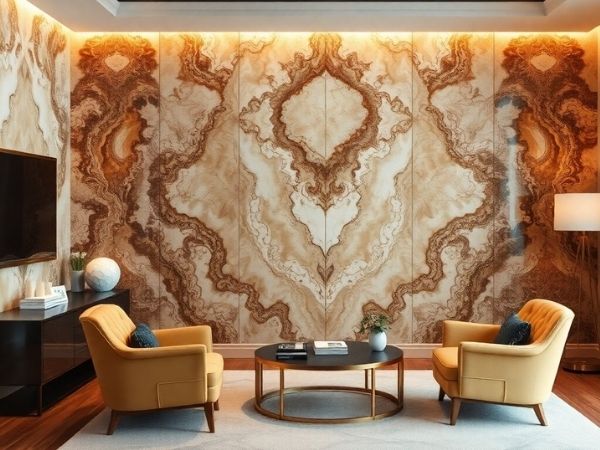 Панели стеновые для комнаты из искусственного камня